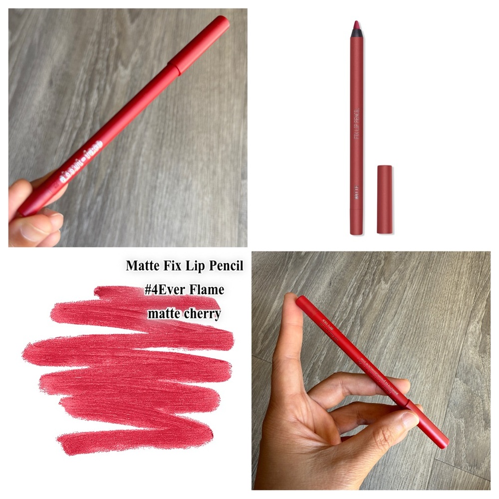 about-face Matte Fix Lip Pencil – Color: 4Ever Flame (New)